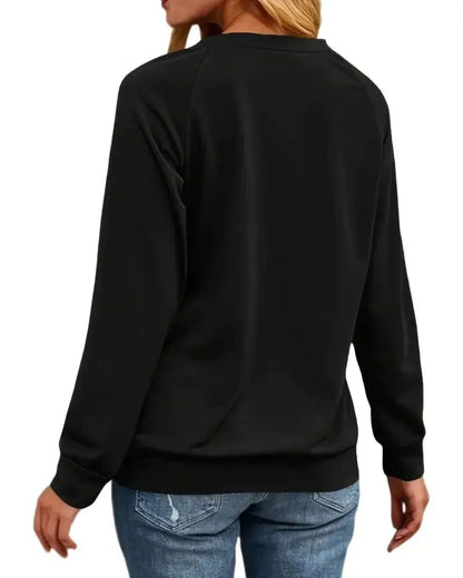 Damen Weihnachtspullover Rentier Motiv Warm