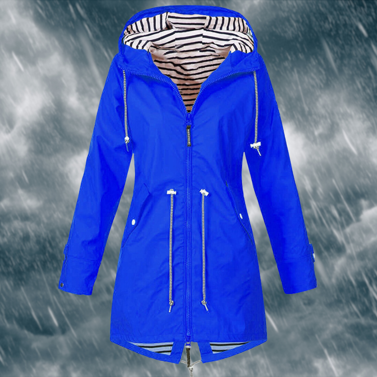Damen Regenjacke Wasserdicht Norvielle