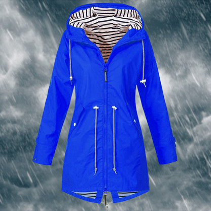 Damen Regenjacke Wasserdicht Norvielle