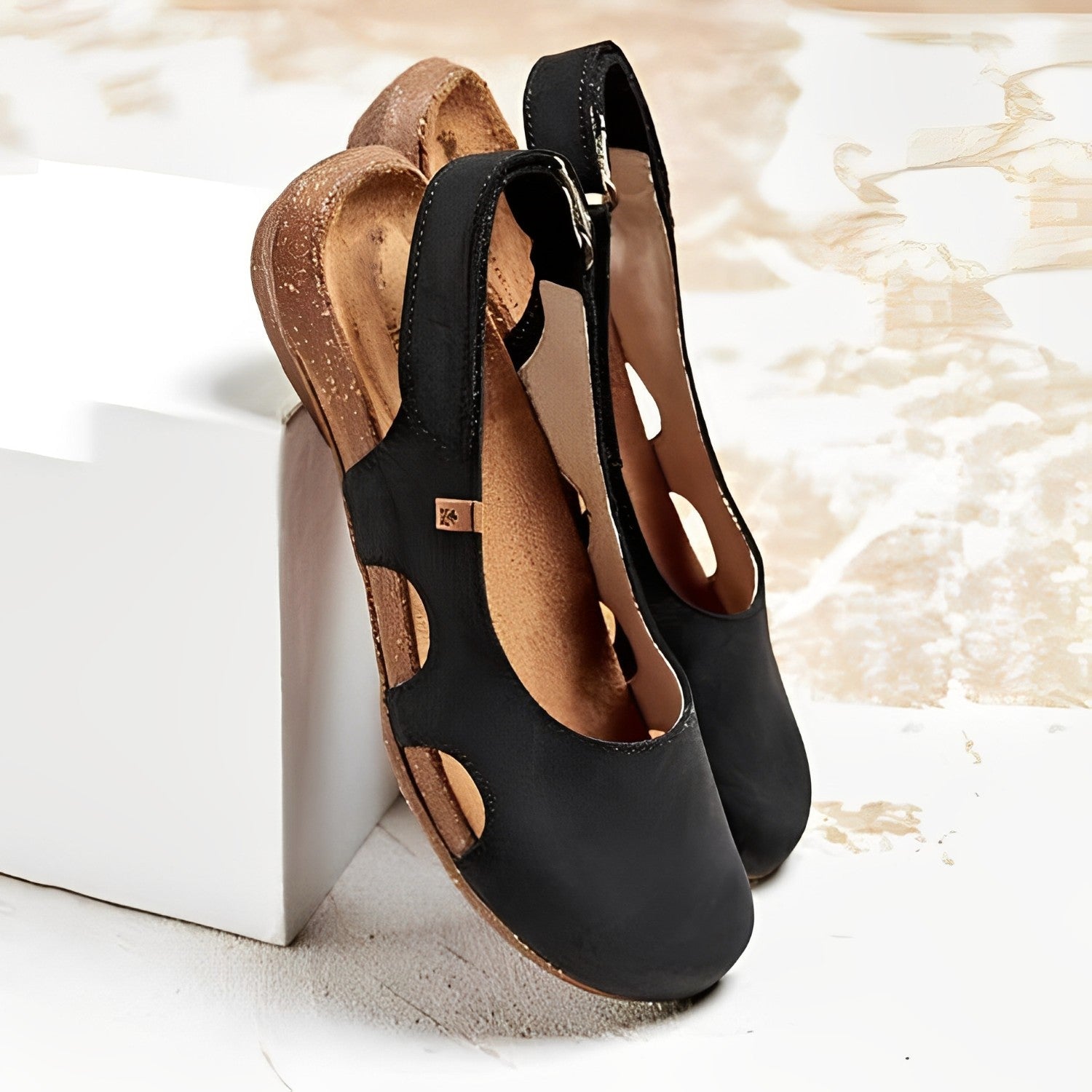 Damen Sandalen Mit Fußbett Unterstützung Bequem - Norvielle