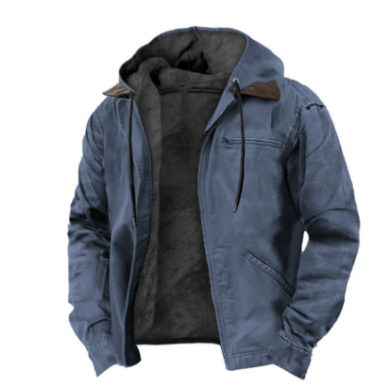 Herren Jacke Kapuzenform Übergangszeit