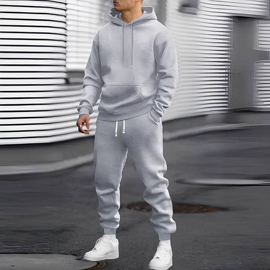 Herren Sportanzug Set mit Kapuze Bequem - Norvielle