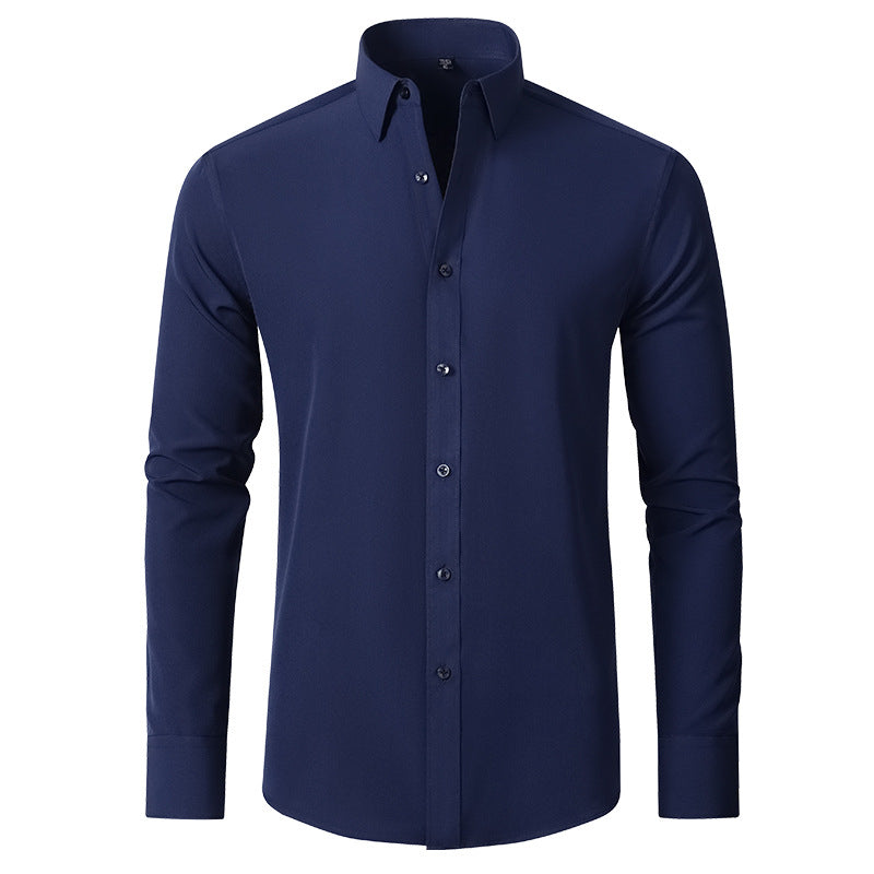 Benjamin Herren Business Hemd Slim Fit Langarm Stretch