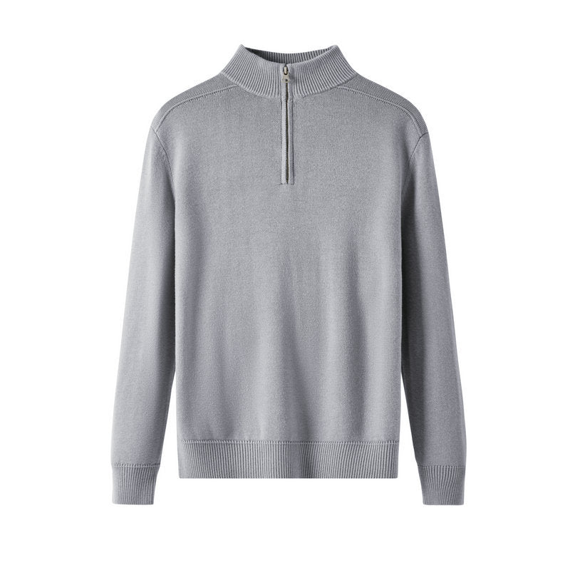 Victor Herren Pullover Reißverschluss Lässig - Norvielle