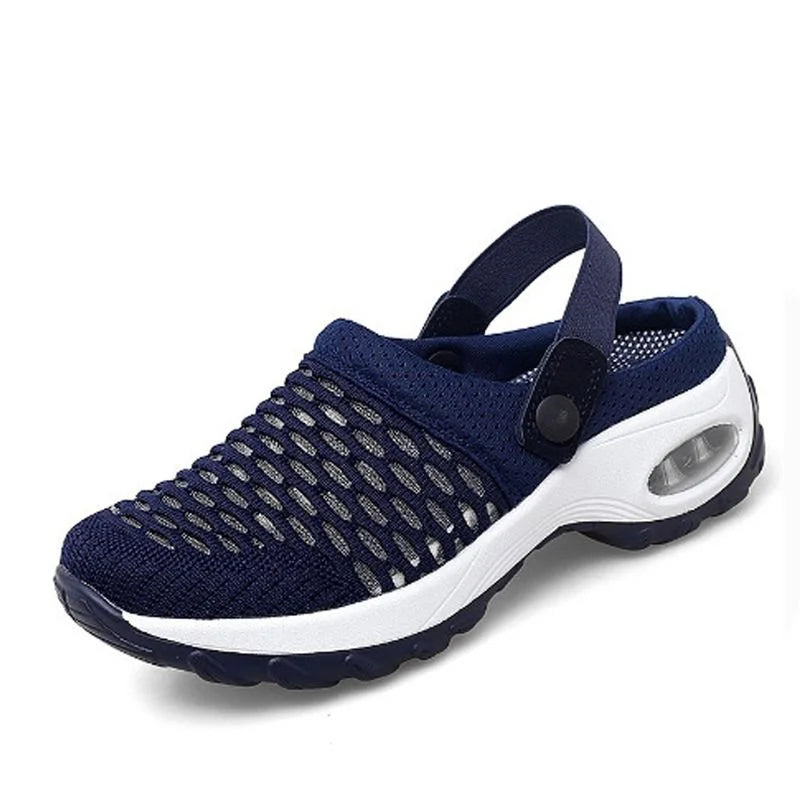 Orthopädische Damen Schlupfschuhe Offene Ferse Bequem