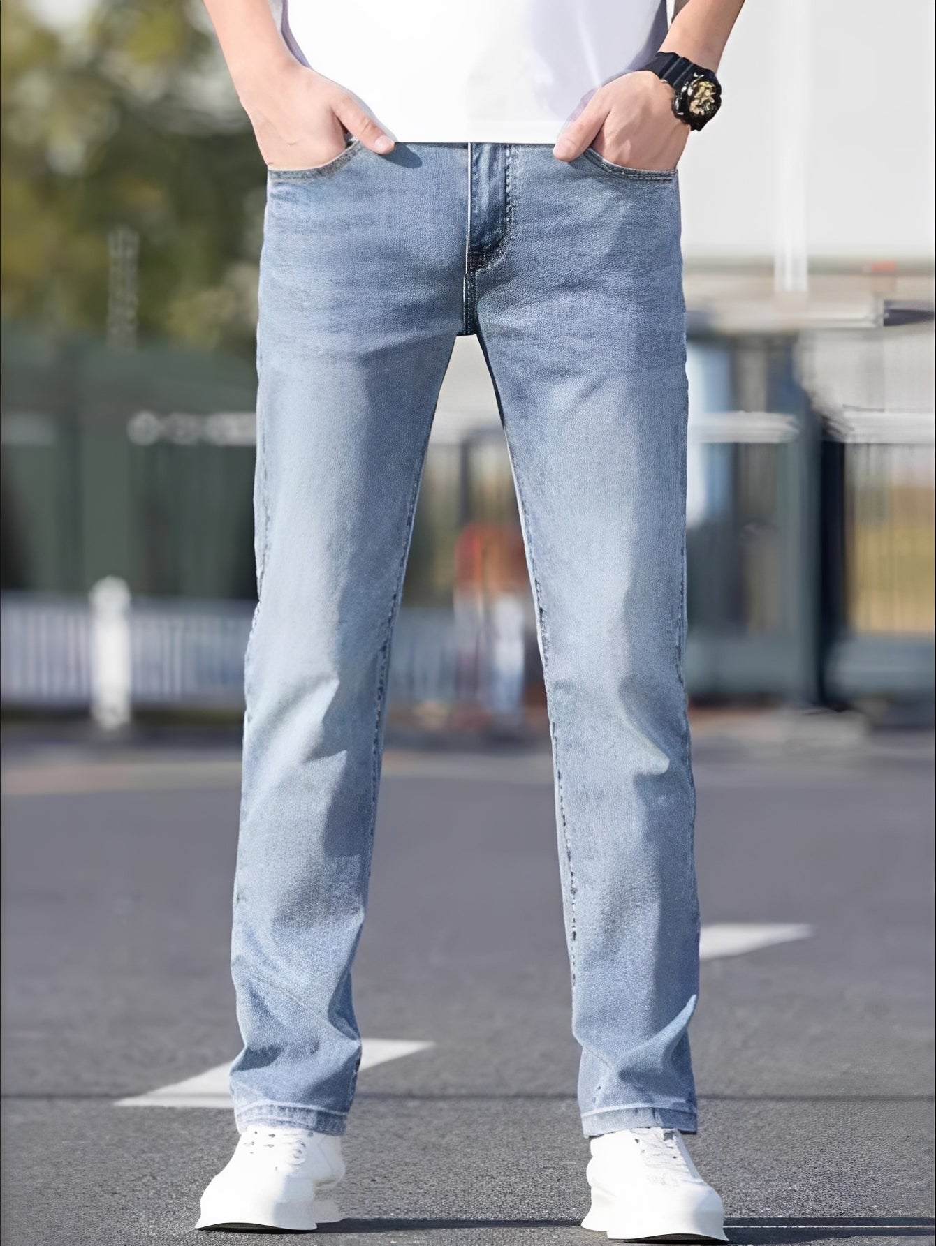 Herren Dehnbare Skinny Jeans Stretch - Norvielle
