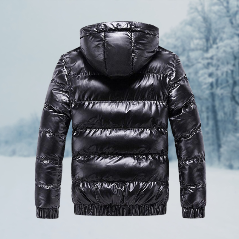 Herren Winterjacke Wasserdicht Gepolstert Steppjacke
