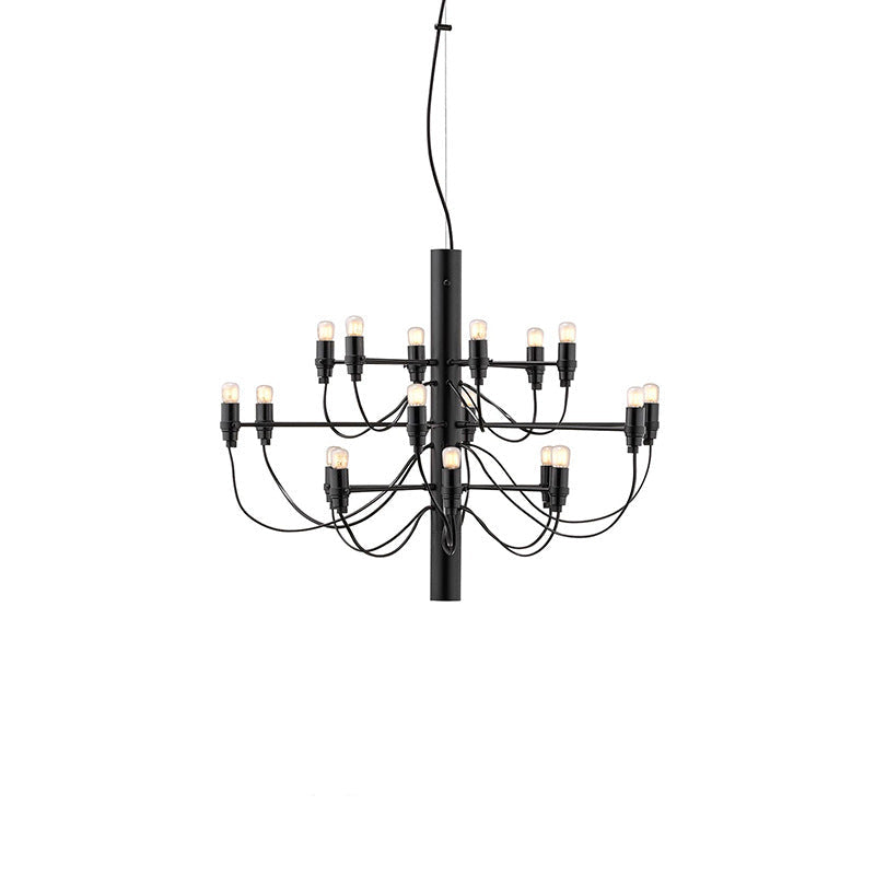 Italienischer Kronleuchter Mittelalterlich Design Kupfer