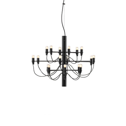 Italienischer Kronleuchter Mittelalterlich Design Kupfer