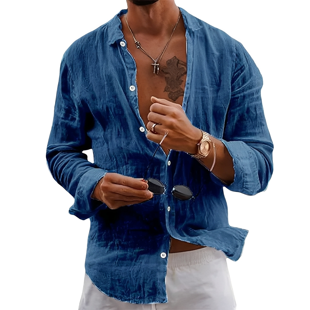 Nalley Herren Sommerhemden Elegantes Design
