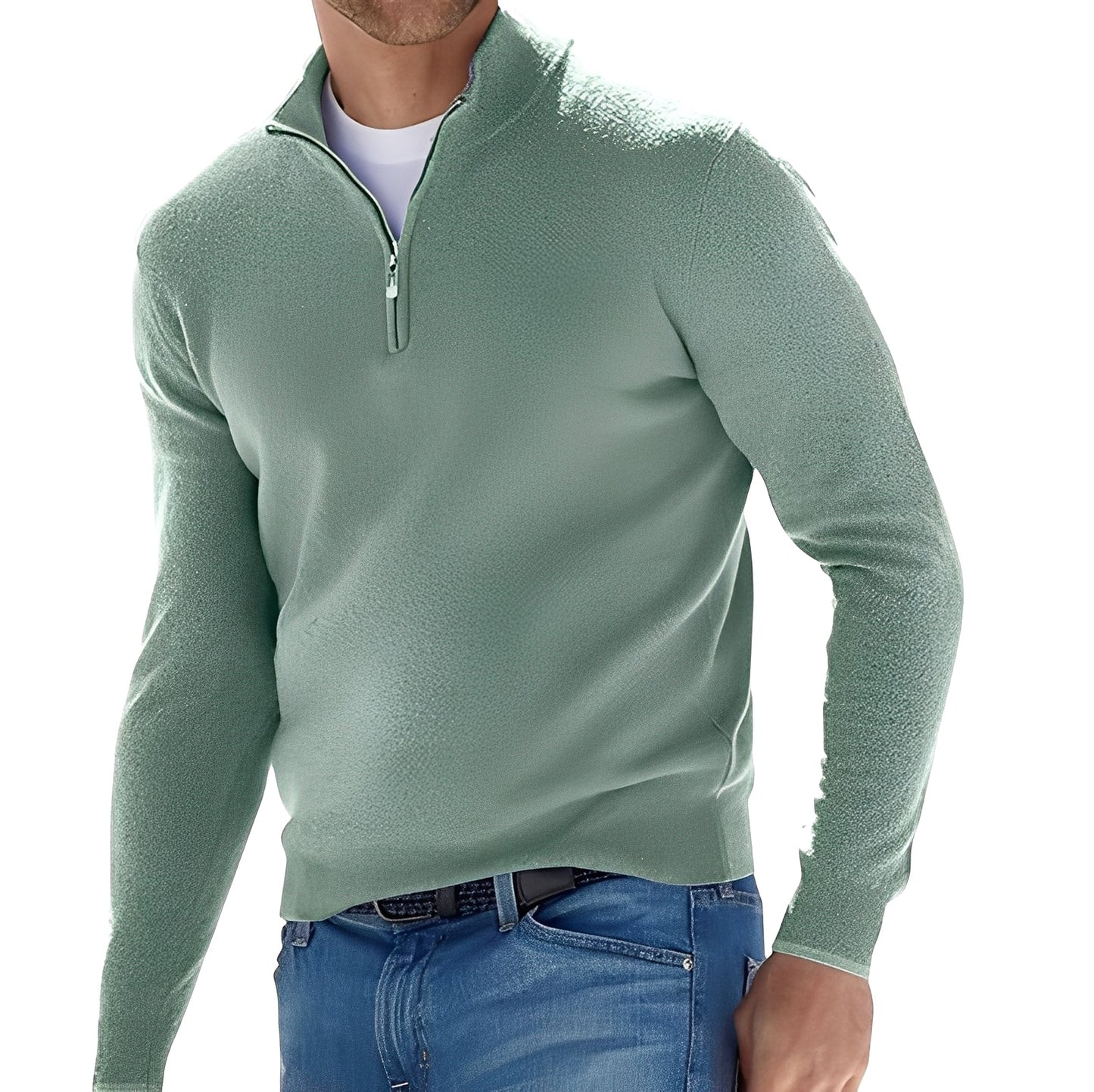 Ralph Herren Pullover Mit Reißverschluss