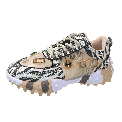 Damen Glitzerschuhe Bethan Stilvoll Glitzer