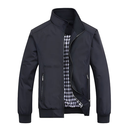Herrenjacke Modern Reißverschluss Edward