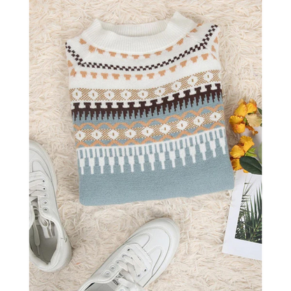 Norweger Strickpullover Winter