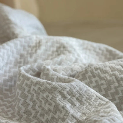 Gemütliche Baumwoll-Decke aus 100% Baumwolle