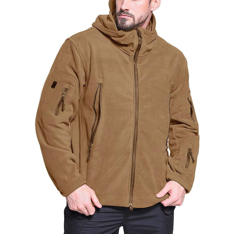 Norvielle Herren Fleecejacke Winddicht