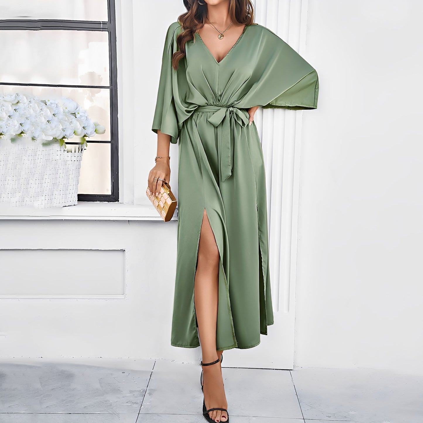 Damen Sommerkleid Modern Leicht
