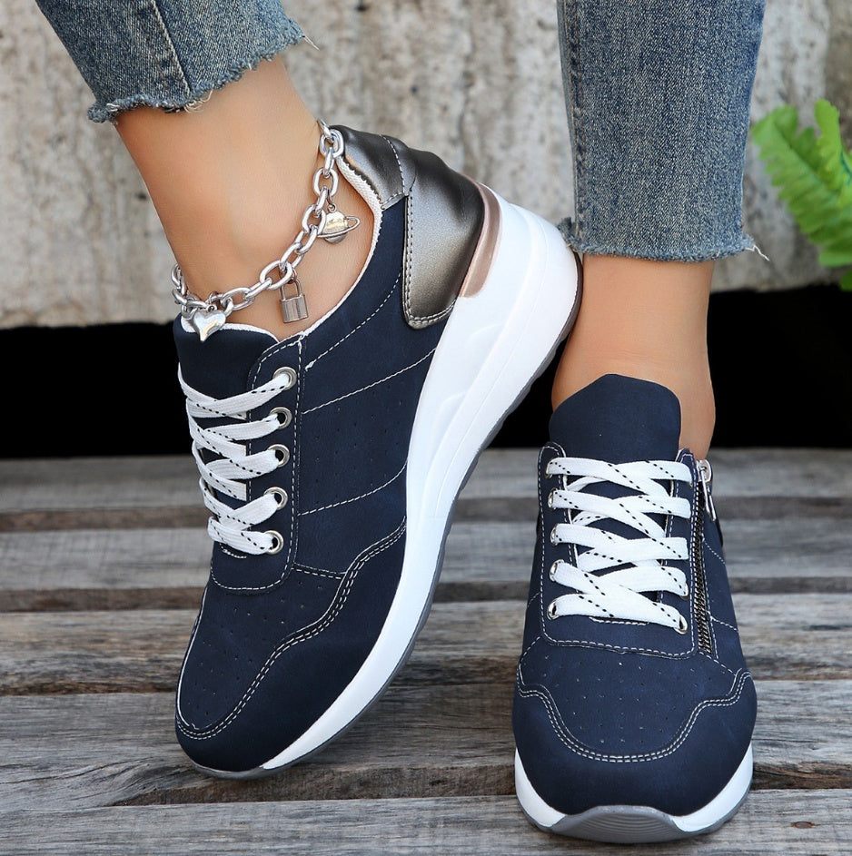Damen Orthopädische Sneaker Komfortschuhe Unterstützung Dämpfung