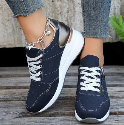 Damen Orthopädische Sneaker Komfortschuhe Unterstützung Dämpfung