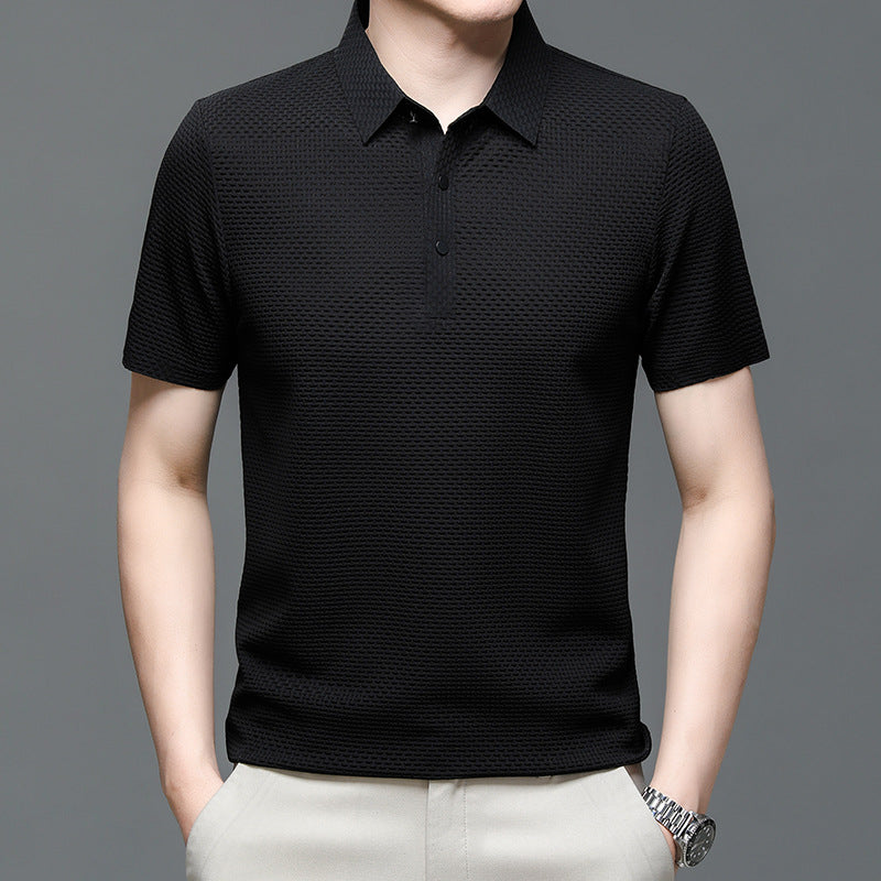 Gerald Herren Poloshirt Nahtlos Lässig