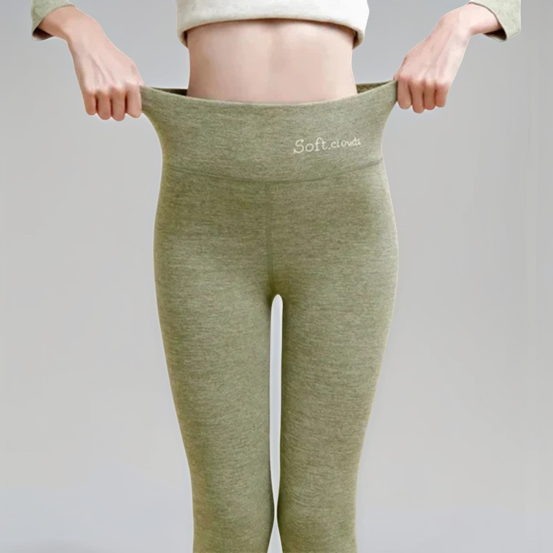 Damen Schlankmachende Leggings Wärme Isolierend