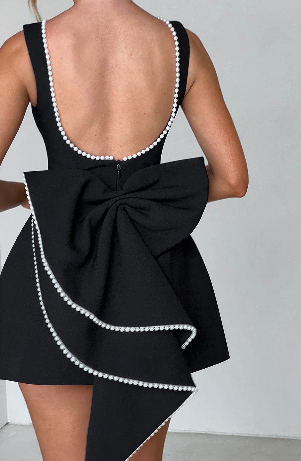 Damen Mini Kleid Strukturiert Hochzeitsgast