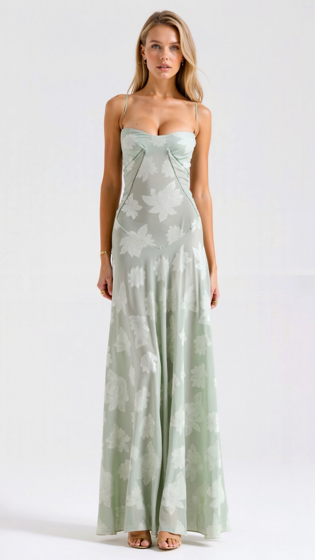 Damen Maxi Kleid Hochzeitsgäste Lang