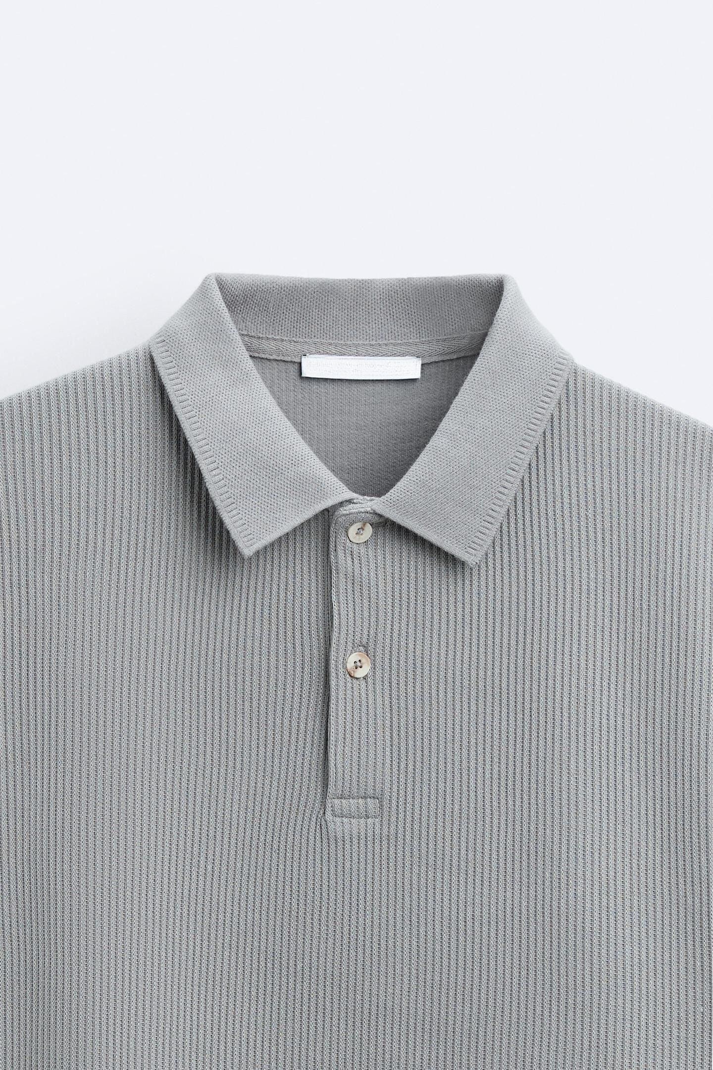 Herren Kurzarm-Polo Cremeweiß Baumwolle