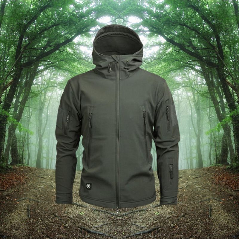 Herrenjacke Wasserdicht Kapuze