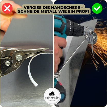 Blechschneider Metall Schnell und Sauber 1mm