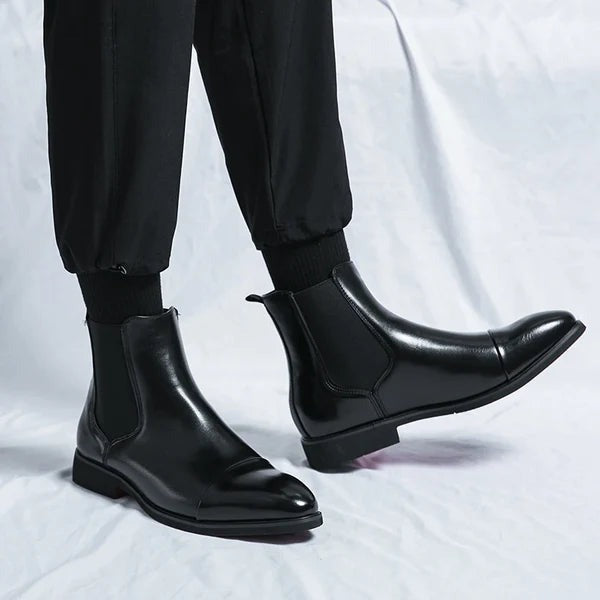 Norvielle Herrenstiefel Leder Braun - Norvielle