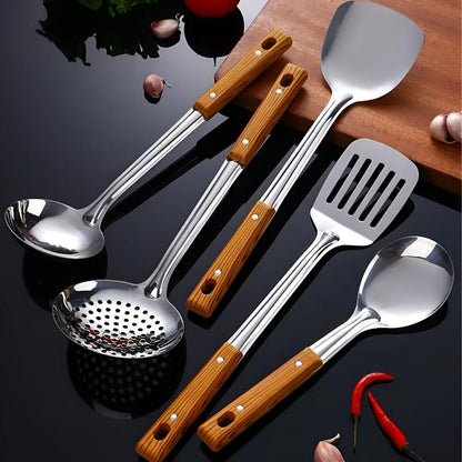 Edelstahl Küchenutensilien-Set 5-teilig - Norvielle