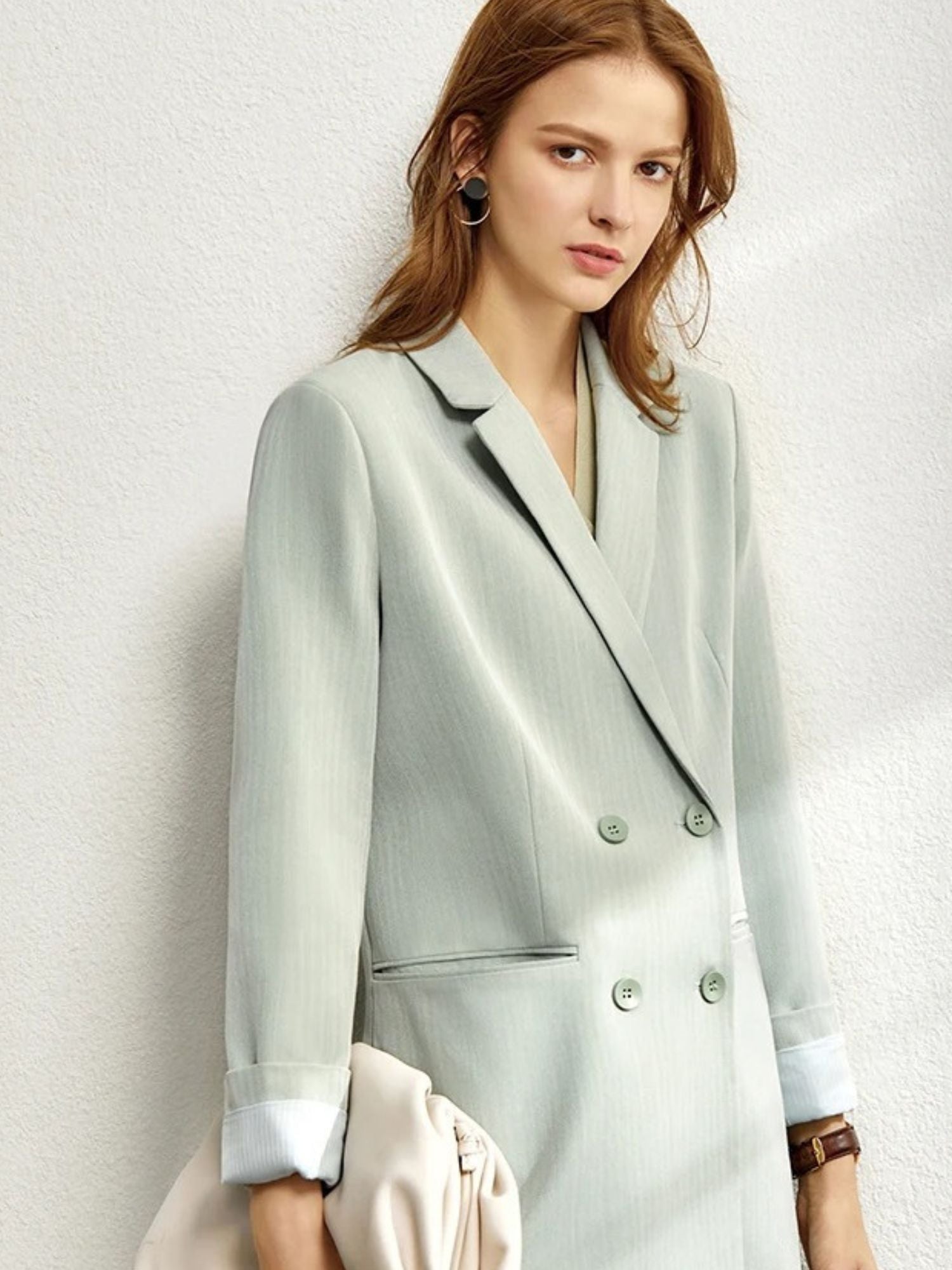 Damen Blazer- und Hosen-Set Knöchellang Vielseitig - Norvielle