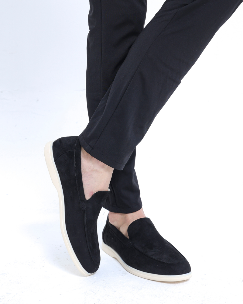 Herren Sommerloafers Wildleder