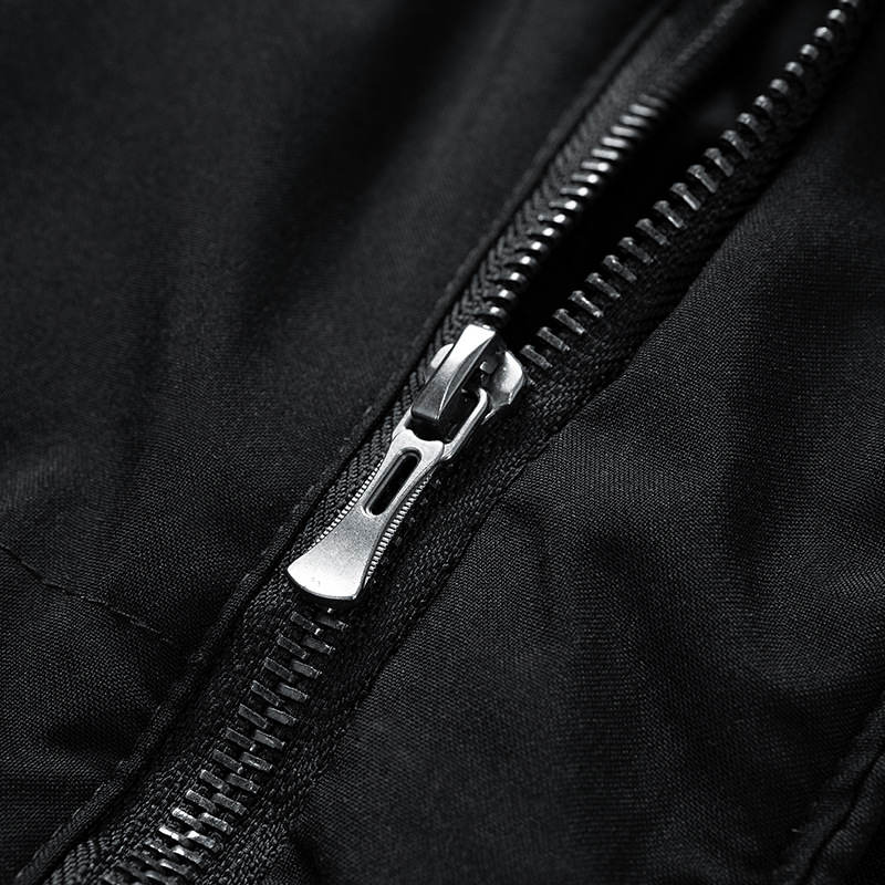 Herren Parka Wasserdicht Gerade Form
