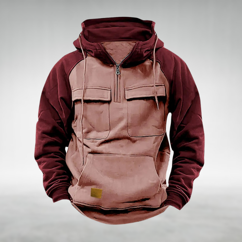 Herren Multifunktions-Hoodie Winter
