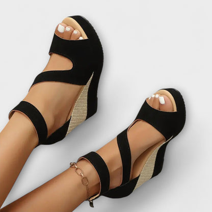 Valencia Damen Orthopädische Keil-Sandalen Komfort