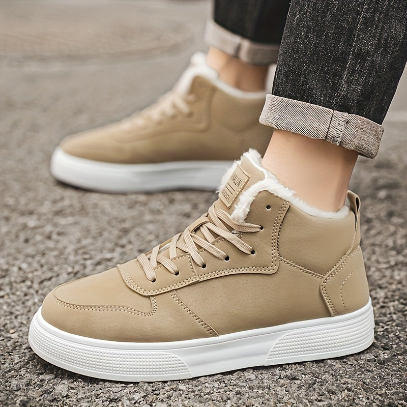 Herren High-Cut Winterschuhe Schnürung Warmfutter