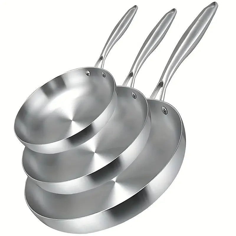 Edelstahl Bratpfanne Induktionssicher - Norvielle