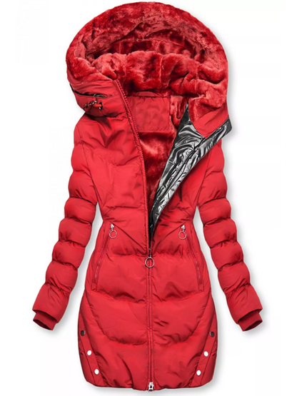 Damen Wintersteppmantel Warm