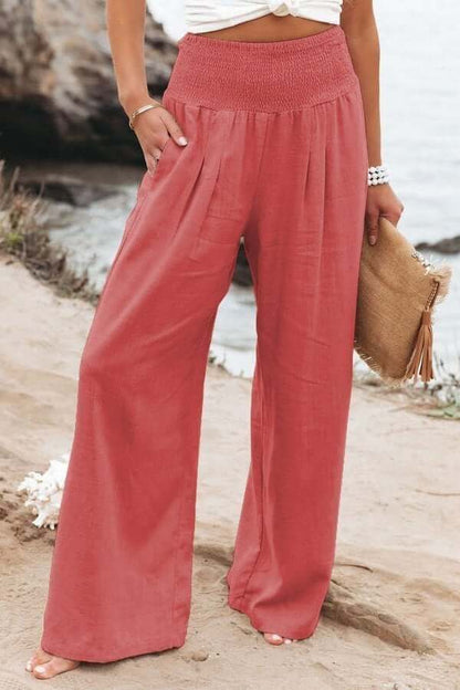 Quinley Damen Elastische Hose Leichtes Material