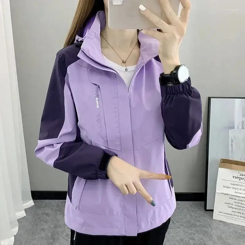 Norvielle Damen Windjacke Wasserfest