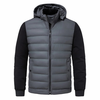 Herren Winterjacke mit Kapuze Freizeitjacke