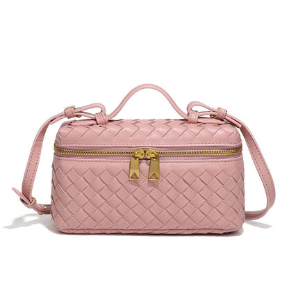 Damen Mini-Handtasche Leder mit Umhängegurt