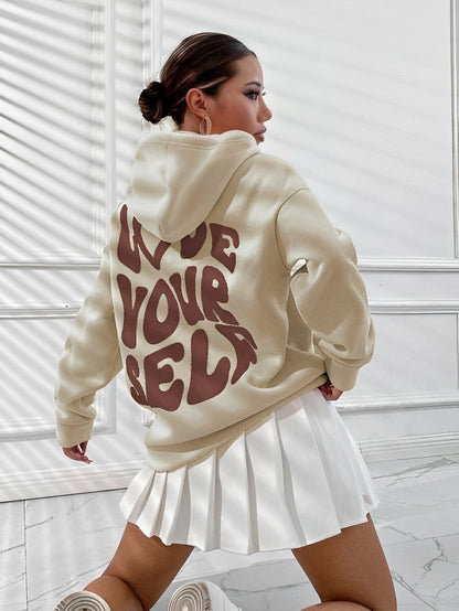 Daria Damen Hoodie Gemustert Atmungsaktiv Bequem