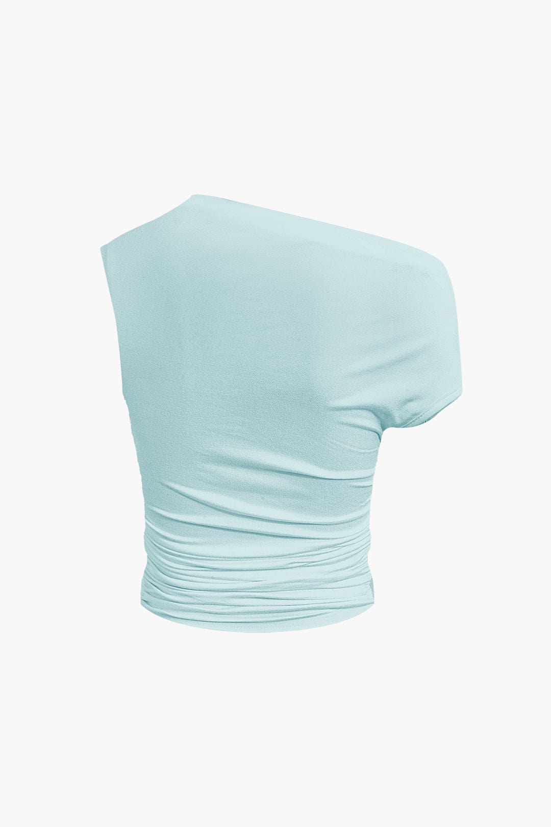 Damen One-Shoulder- und Minirock Set