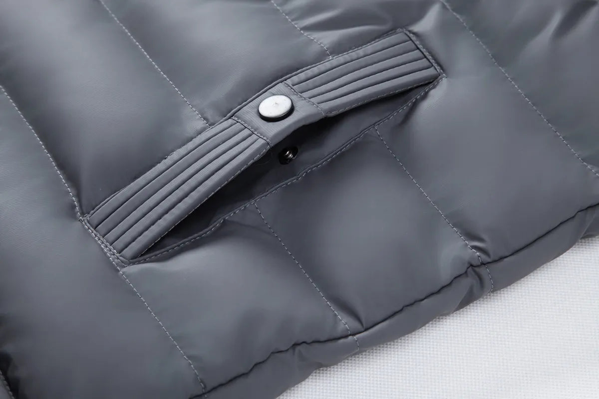 Herren Winterjacke mit Kapuze Freizeitjacke