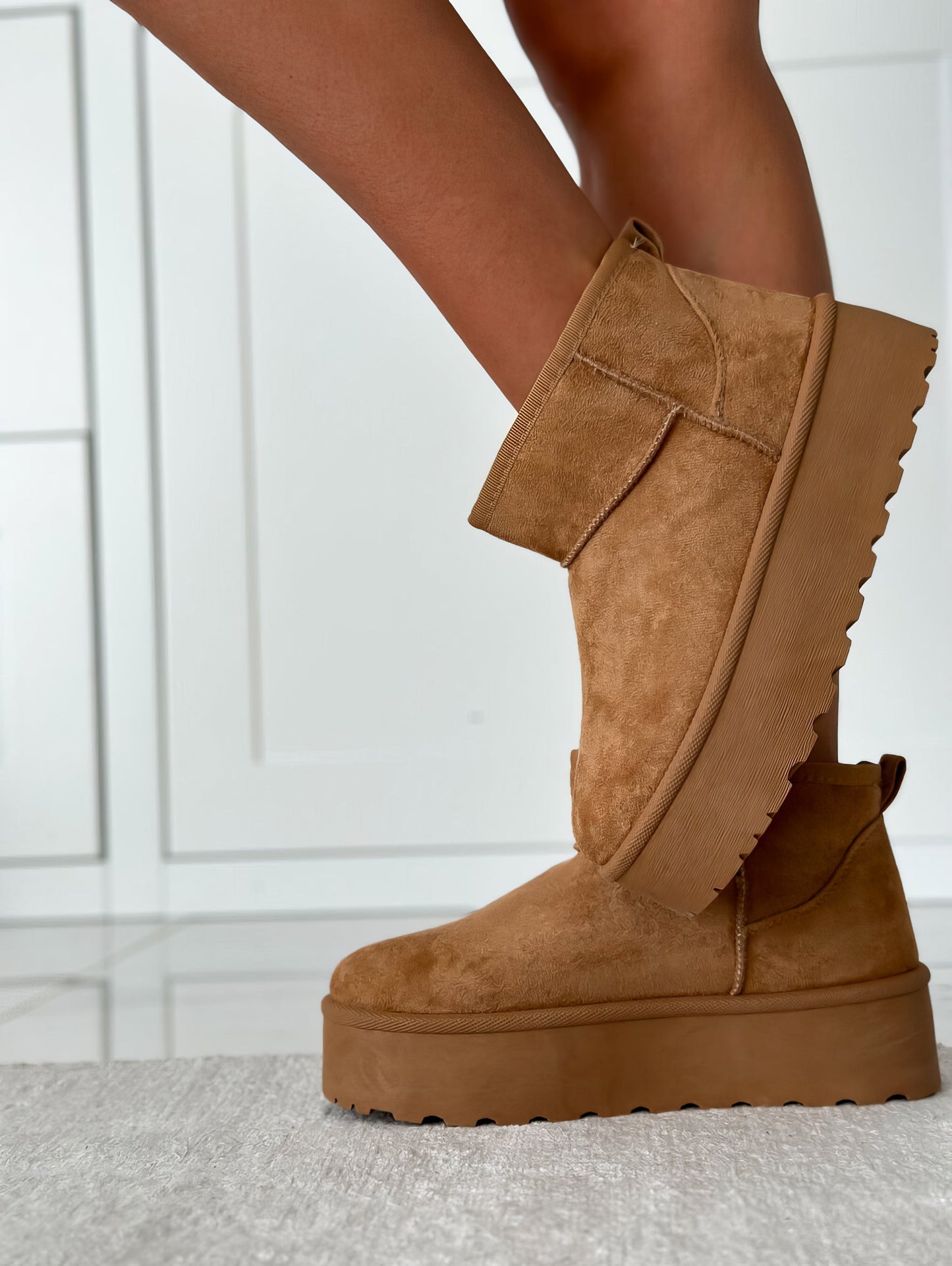 Damen Bequeme Stiefel