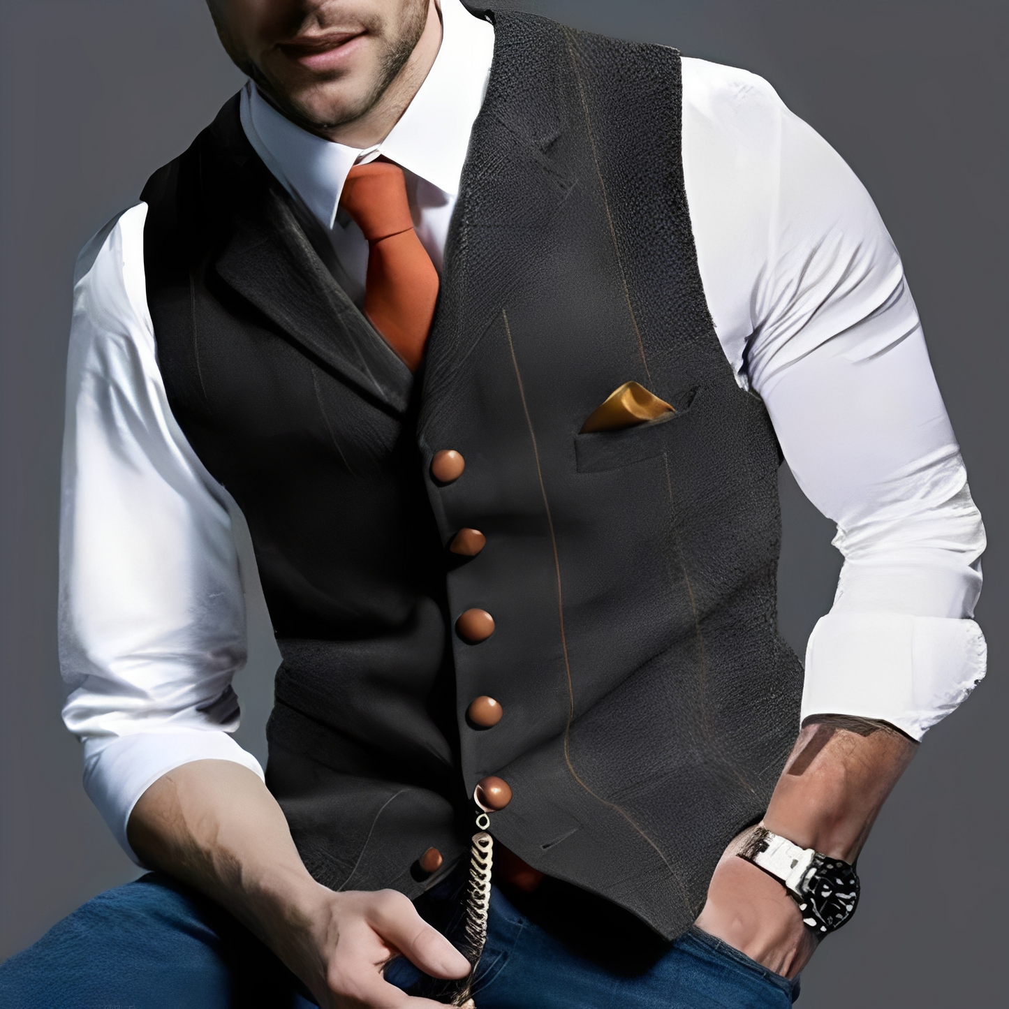 Royen Herrenweste Elegantes Design