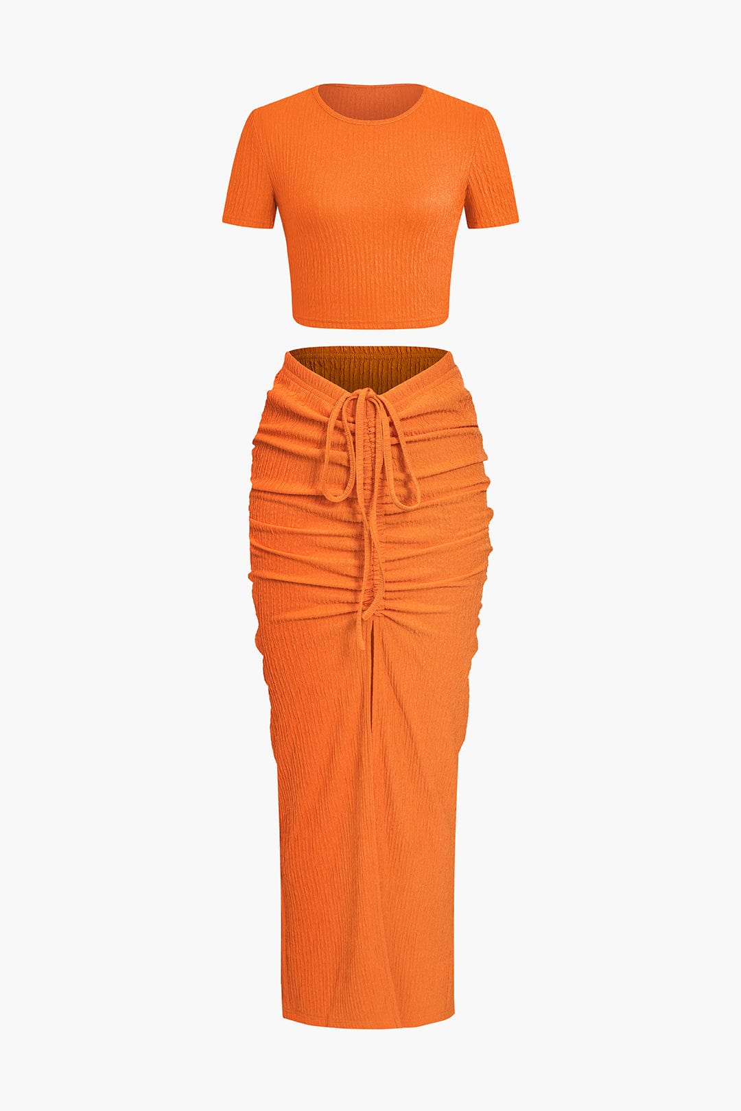 Damen Zweiteiliges Set Raffung